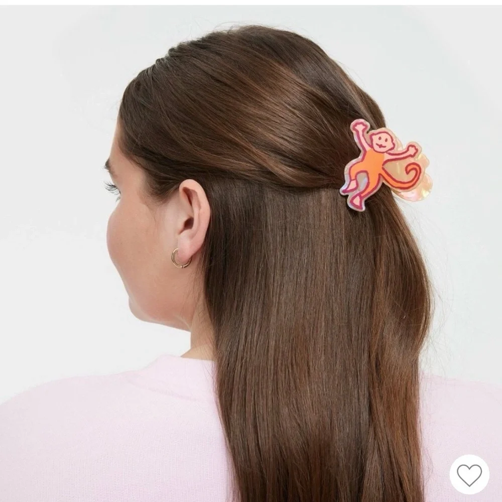 Roller Rabbit x Target Monkey Claw Hair Clip